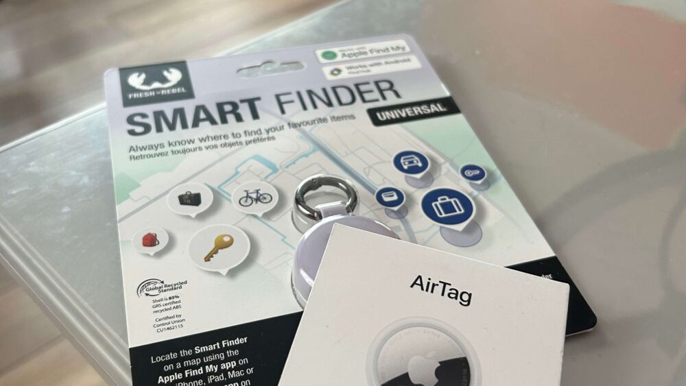 Jaki lokalizator do walizki? Porównanie Smart Finder z Action i AirTag od Apple.
